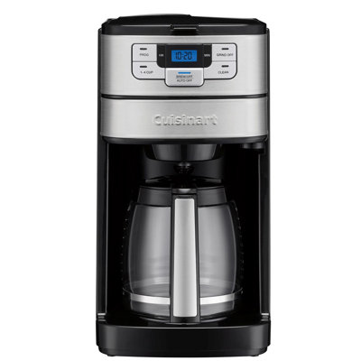 Cuisinart Automatic Grind and Brew 12-Cup Coffeemaker with 1-4 Cup